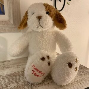 Vintage Tweakie P. Piper Plush Dog / Plush Puppy By Phebe Phillips. 🐶